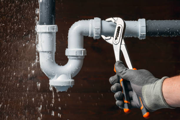 Professional Sewer Line Repair technician working in Hyannis Port, MA